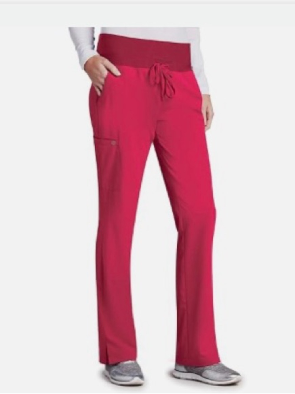 Women's Barco One Straight-Leg Scrub Pants - French Berry
